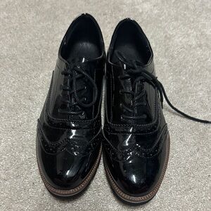 Amazon Black Patent Leather Loafers